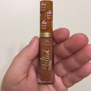 Too Faced Liquid Lipstick in Hot Buttered Rum